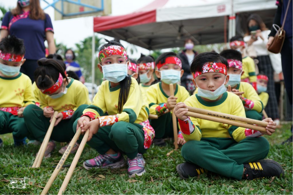 參加活動的五溝國小小朋友們(客傳會宋佩瑤攝影)